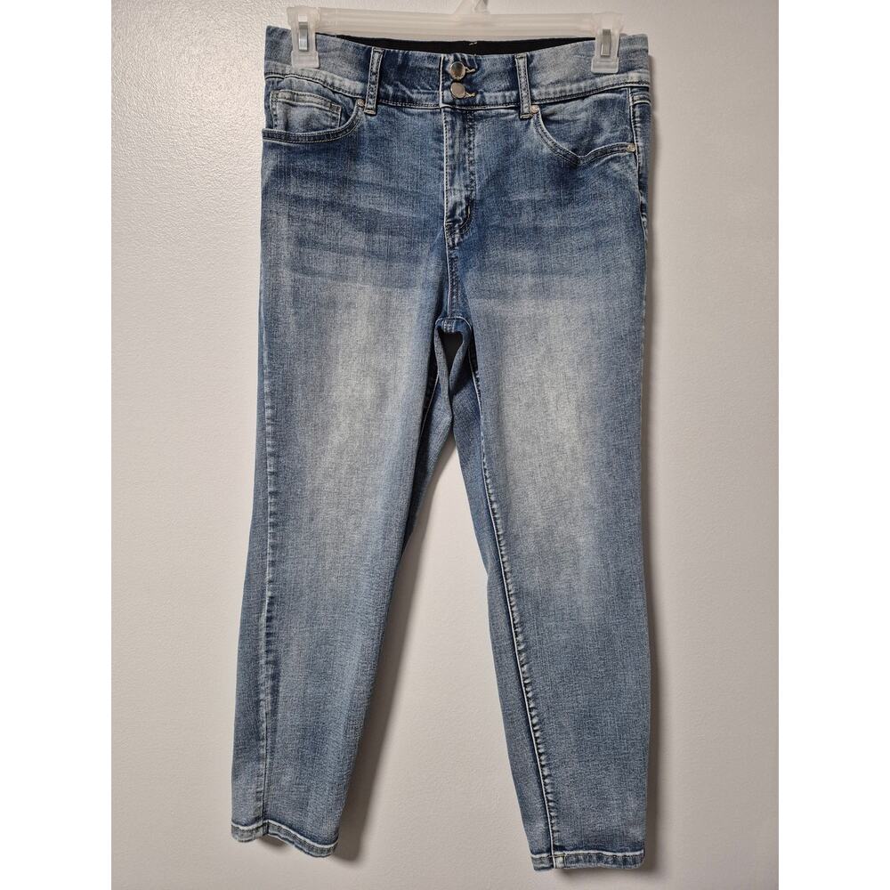 Indigo Poppy Women's 10P Jeans Blue Denim The Claudine Skinny